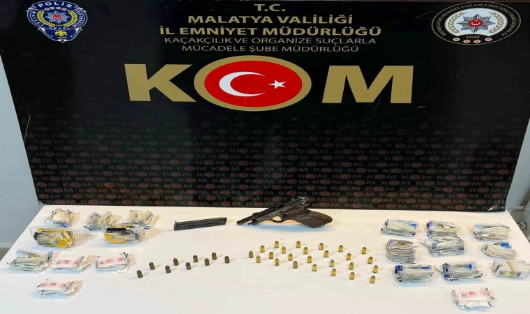 Malatya’da Kaçak Makaron Operasyonu