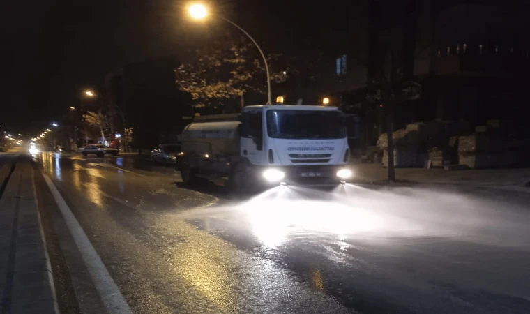 Battalgazi'de Gece Gündüz Temizlik Seferberliği