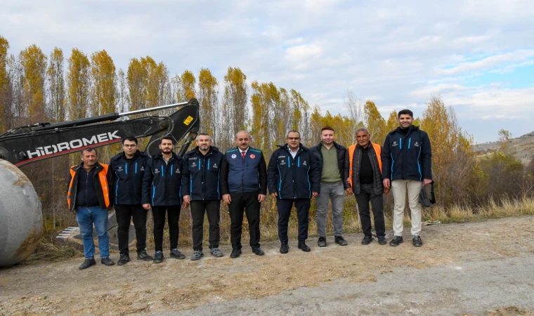 Malatya Büyükşehir’den İkizce’ye Kollektör Hattı