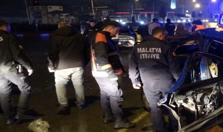 Malatya’da Feci Kaza 1 Ölü 3 Yaralı