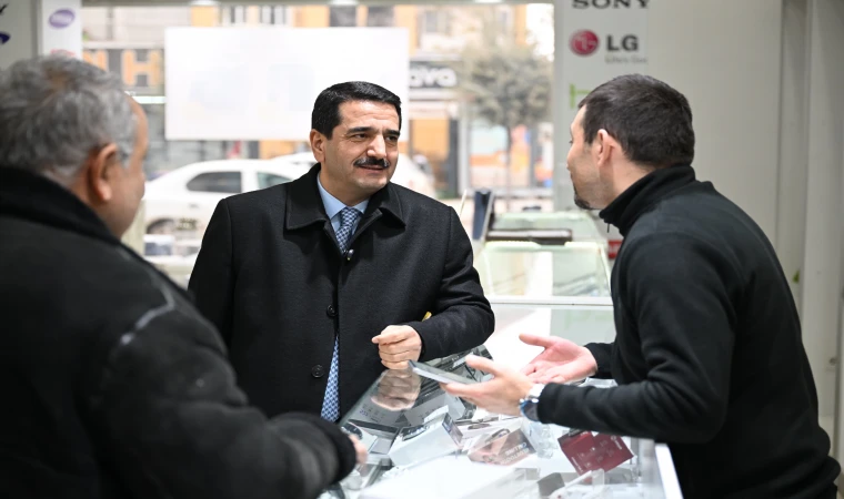 Başkan Taşkın’dan Dönüşüm Sürecinde Esnafa Tam Destek