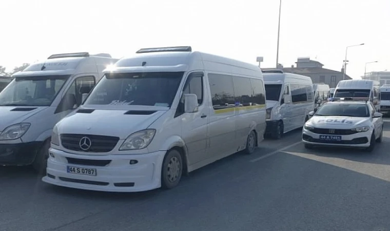 Malatya’da Servis Taşımacılığı Yapan Şöförlerden Cezalara Tepki