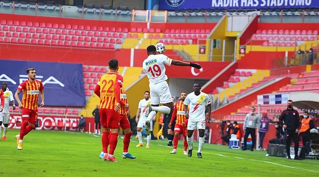 Y.Malatyspor Kayseri'de Hayal Kırıklığı Yarattı 1-0