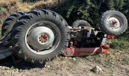 Malatya’da Traktör Devrildi 4 Yaralı