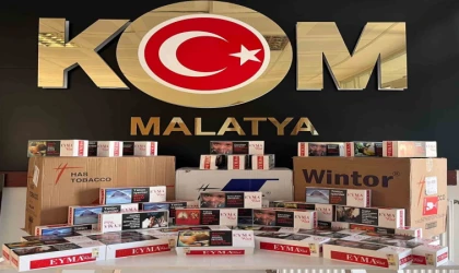 Malatya’da Kaçak Sigara Ve Tütün Operasyonu