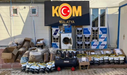 Malatya’da Kaçakçılara Operasyon