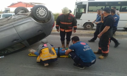 Malatya’da Trafik Kazası 2 Yaralı