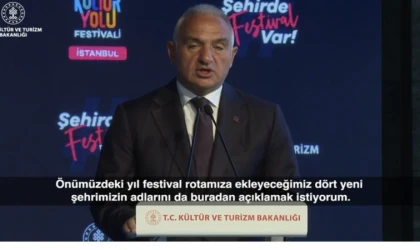 Bakan Ersoy’dan Malatya’ya Festival Müjdesi