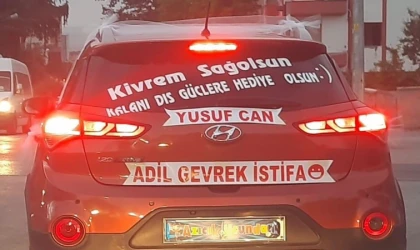 Başkan Adil Gevrek'e Düğün Arabası İle Tepki!