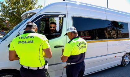 Malatya’da Servis Araçlarına Denetim Arttı