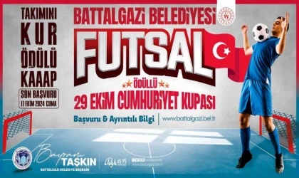 Battalagazi’de Futsal Turnovası