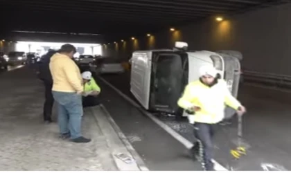 Malatya’da Trafik Kazası 2 Yaralı